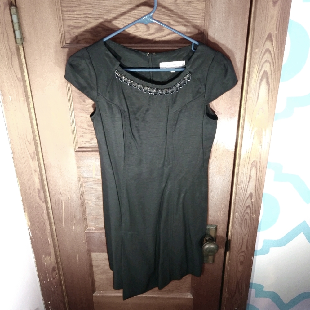 ❄2/$15❄ Dressy beaded LBD SALE! asymmetrical hem S